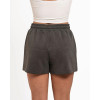 Unisex cotton fleece running shorts with side pockets