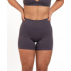 Women's no front seam bike shorts curvy nylon spandex yoga shorts