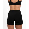 Women's no front seam bike shorts curvy nylon spandex yoga shorts