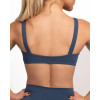 New sexy V neck daily sports bra front twist yoga bralette