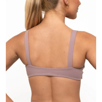 New sexy V neck daily sports bra front twist yoga bralette