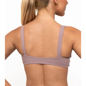 New sexy V neck daily sports bra front twist yoga bralette