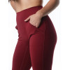 Women's high waist athleisure fit joggers with side pockets