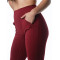 Women's high waist athleisure fit joggers with side pockets
