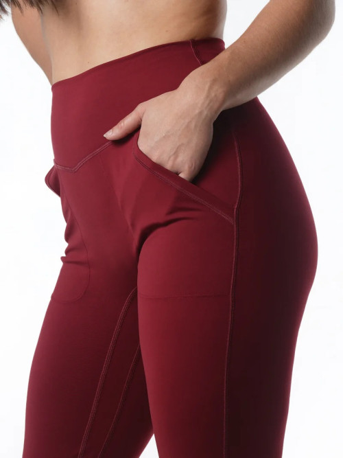 Women's high waist athleisure fit joggers with side pockets