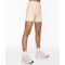 Double lined waistband biker shorts compressive active yoga shorts