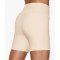 Double lined waistband biker shorts compressive active yoga shorts