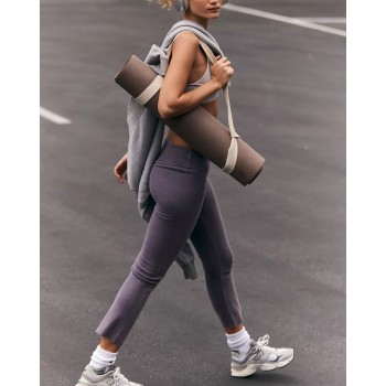 Womens' Yoga Pants with Pockets and Tummy Control High Waist Gym Pants