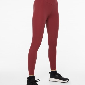 Women's high rise compressive ankle leggings