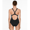 New arrival crew neck cut out back padded swimsuits backless one piece bikini suits