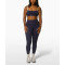 High waist no front seam yoga leggings butt lifting sculpt tights for women