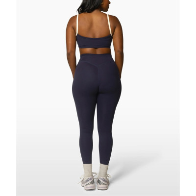 High waist no front seam yoga leggings butt lifting sculpt tights for women