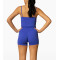 Buttery soft scrunch shorts double layer waist butt lifting yoga shorts