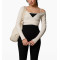New wrap top for women lightweight elegant dance top