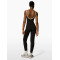 Lower back full length yoga bodysuits with spaghetti straps