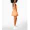 One piece sleeveless cross back tennis dress with adjustable straps