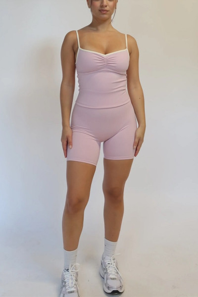 Tummy control no front seam biker shorts everyday yoga shorts