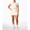 V waist 2 in 1 tennis skirts with undershorts cute mini skorts for women