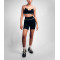 Women's contrast trim sports bra sexy front U shape sexy gym bra