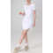 Short sleeve ruched dresses lightweight super stretchy active dresses
