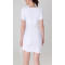 Short sleeve ruched dresses lightweight super stretchy active dresses