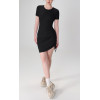 Short sleeve ruched dresses lightweight super stretchy active dresses