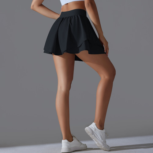 New arrival super cute elastic waist tutu skirts with under shorts