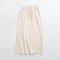 Ready to ship elastic waist lounge skirts with side pockets side slit cozy dresses