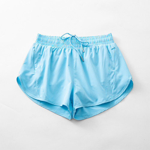 New Arrival 2 in 1 woven shorts lightweight running shorts with undershorts