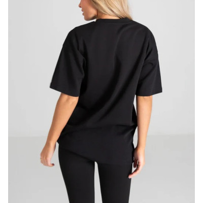 Women's oversized crew neck t shirts Light weight cozy athleisure short sleeves