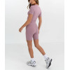 Women's basic sports tee stretchy nylon spandex workout clothing