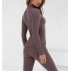 Light weight full zipper long sleeve gym jackets slim fit active jackets