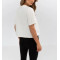 Crew neck loose fit sports tees cropped athleisure short sleeve t shirts
