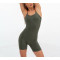 Scoop neck one piece yoga jumpsuits sleeveless nude feeling fitness rompers