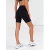 Custom logo no front seam biker shorts high waist buttery soft yoga shorts