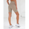 Custom logo no front seam biker shorts high waist buttery soft yoga shorts