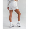 High quality cotton blend jogger shorts with pockets solid color running shorts