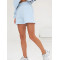 Women's athleisure jogger shorts with side pockets