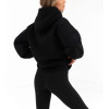 Oversized cotton hoodies with kangaroo pockets basic athleisure sweatshirts