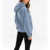 Oversized cotton hoodies with kangaroo pockets basic athleisure sweatshirts