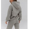 Hooded cotton sweatshirts heavy weight relaxed fit pocket hoodies