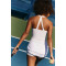 Womens Tennis Dress with Built in Shorts and Bra Workout Dress Golf Athletic Dress for Women