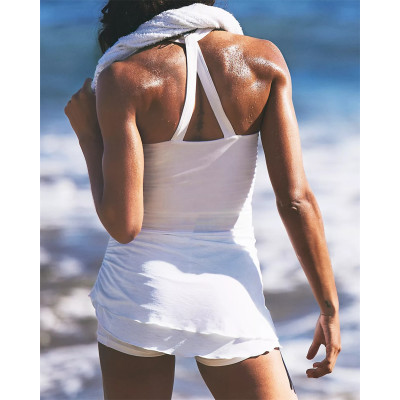 Womens Tennis Dress with Built in Shorts and Bra Workout Dress Golf Athletic Dress for Women