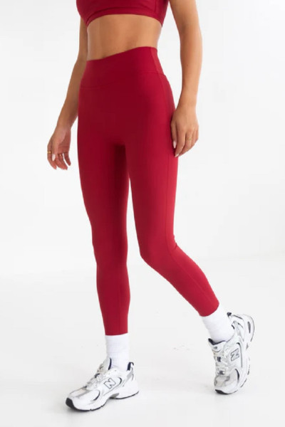 High waist no front seam yoga leggings tummy control curvy fitness tights