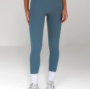Tummy control buttery soft yoga leggings classic design no front seam fitness tights