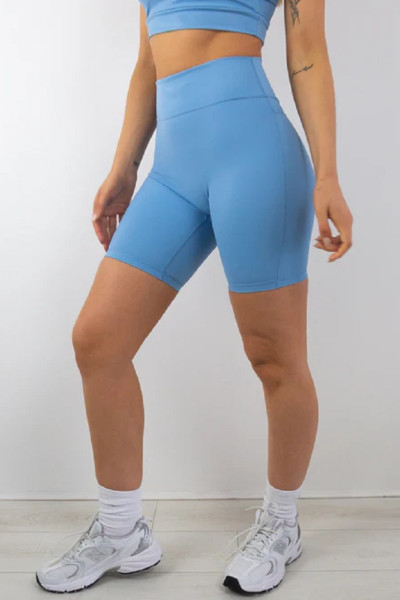 Tummy control no front seam biker shorts buttery soft yoga shorts
