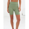 Tummy control no front seam biker shorts buttery soft yoga shorts