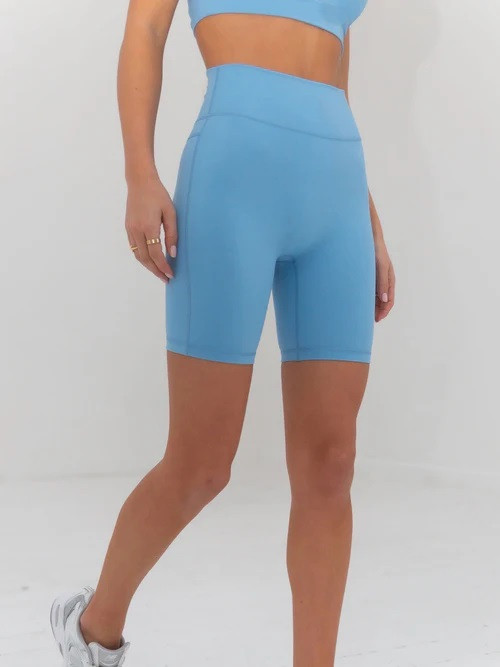 Tummy control no front seam biker shorts buttery soft yoga shorts