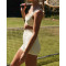 Workout Outfits for Women 2 Piece Seamless Ribbed High Waist Shorts with Sports Bra Exercise Set
