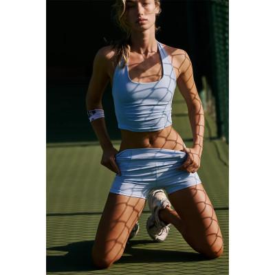 Womens 2 Piece Lounge Sets Summer Workout Short Matching Sets Clothing Going Out Two Piece Outfits Gym Clothes